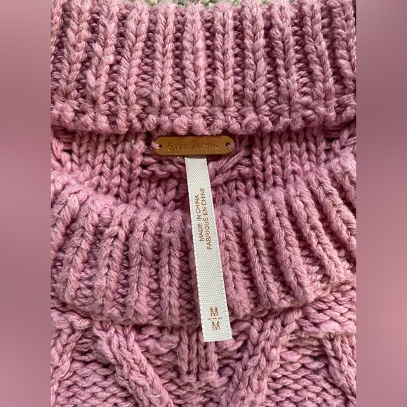 Free People Isla Cable Knit Tunic Sweater - Picture 6 of 7